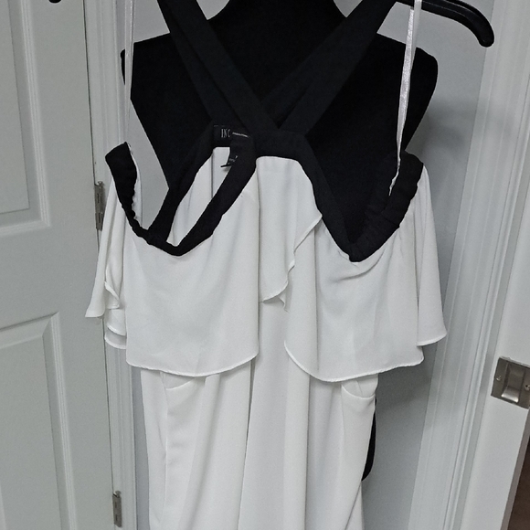 INC International Concepts Black and White Blouse - Picture 1 of 1